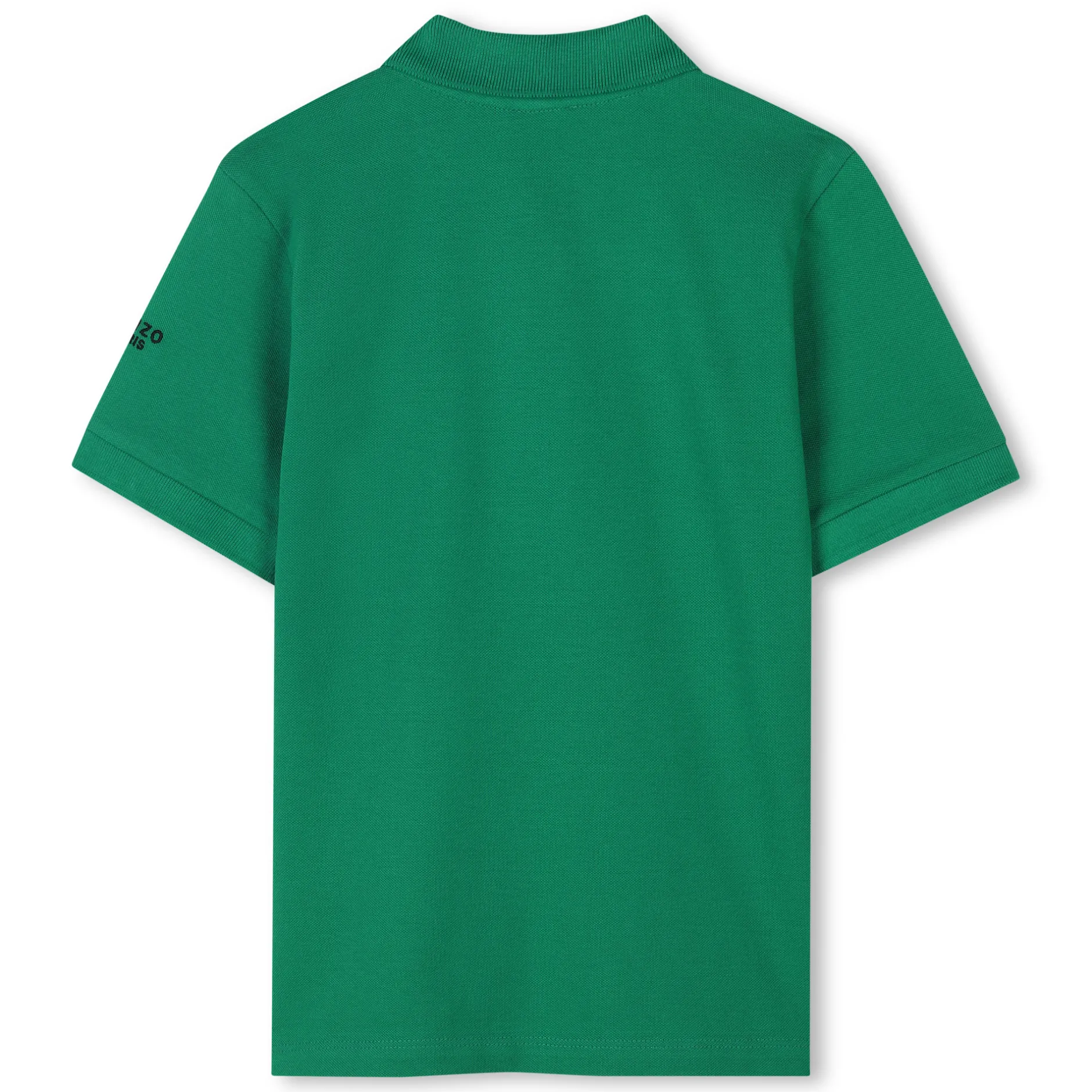 Outlet KENZO KIDS Polo avec badge et broderie LODEN