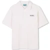 Outlet KENZO KIDS Polo avec imprimé siglé OFFWHITE