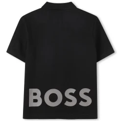 Outlet BOSS Polo avec logo BLACK