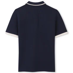 Clearance BOSS Polo avec étiquette poitrine BLEU CARGO