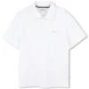 Sale BOSS Polo coupe ample BLANC