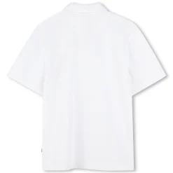 Sale BOSS Polo coupe ample BLANC