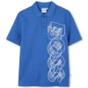Best BOSS POLO MANCHES COURTES BLEU ROYAL