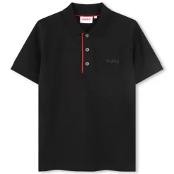 Online HUGO Polo manches courtes BLACK