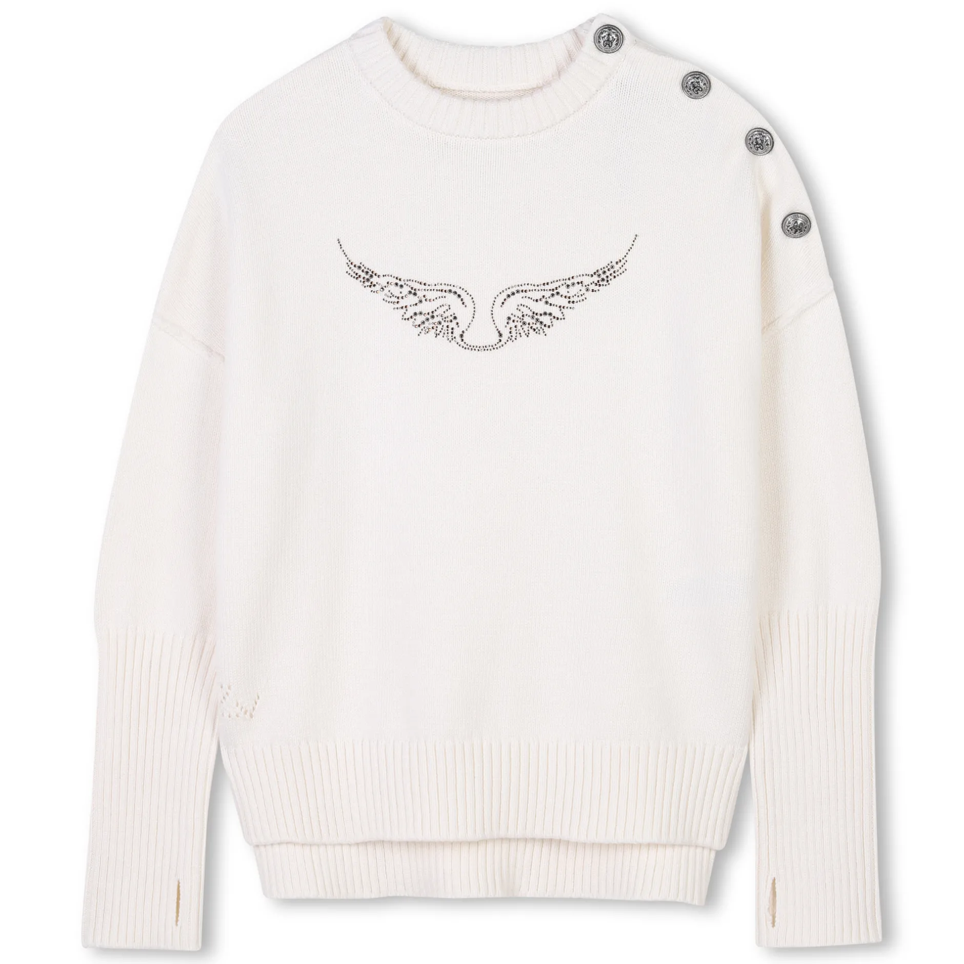 Best ZADIG & VOLTAIRE Pull boutonné MILK