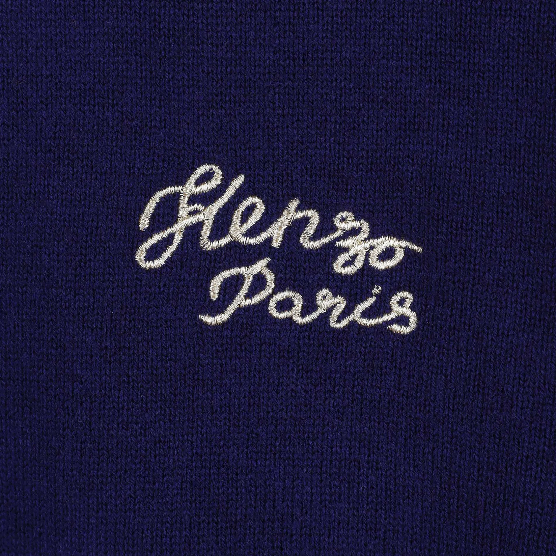 Best KENZO KIDS Pull en tricot avec broderies BLEU DE CHINE