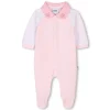 Sale BOSS Pyjama col polo et découpes BABY PINK