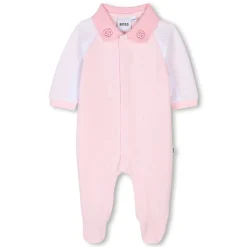Sale BOSS Pyjama col polo et découpes BABY PINK
