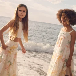 Discount CHLOE Robe à bretelles MULTICO