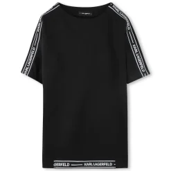 Sale KARL LAGERFELD KIDS Robe à manches courtes BLACK