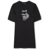 New KARL LAGERFELD KIDS Robe à manches courtes BLACK
