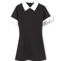 Fashion KARL LAGERFELD KIDS Robe à manches courtes BLACK