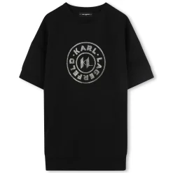 New KARL LAGERFELD KIDS Robe à manches courtes BLACK