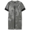 Online KARL LAGERFELD KIDS Robe à manches courtes VERT MEKONG