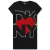 Clearance DKNY Robe à manches courtes BLACK