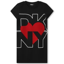Clearance DKNY Robe à manches courtes BLACK