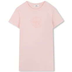 Discount CHLOE Robe à manches courtes PETAL PINK