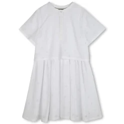 Online BOSS Robe à manches courtes BLANC