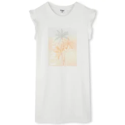 Hot CHLOE Robe à manches courtes OFFWHITE