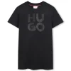 New HUGO Robe à manches courtes BLACK