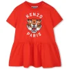 Sale KENZO KIDS Robe à manches courtes ROUGE VIF