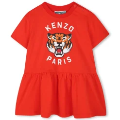 Sale KENZO KIDS Robe à manches courtes ROUGE VIF