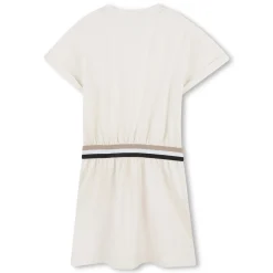 Discount BOSS Robe à manches courtes VANILLE