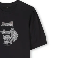 New KARL LAGERFELD KIDS Robe à manches courtes BLACK