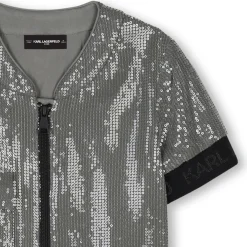 Online KARL LAGERFELD KIDS Robe à manches courtes VERT MEKONG