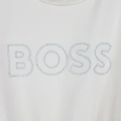 Discount BOSS Robe à manches courtes VANILLE