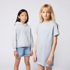 Best CHLOE Robe à manches courtes BLEU DELAVE