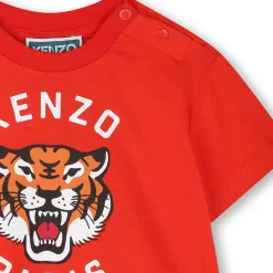 Sale KENZO KIDS Robe à manches courtes ROUGE VIF