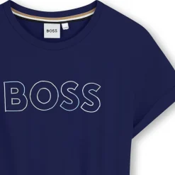 Clearance BOSS Robe à manches courtes BLEU CARGO