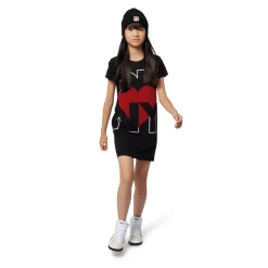 Clearance DKNY Robe à manches courtes BLACK