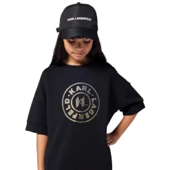 New KARL LAGERFELD KIDS Robe à manches courtes BLACK