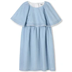 New CHLOE Robe à manches volantées BLEACH
