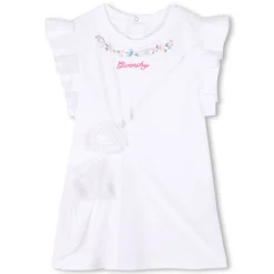 New GIVENCHY Robe à pressions BLANC