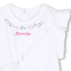 New GIVENCHY Robe à pressions BLANC