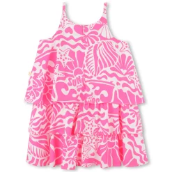 Discount BILLIEBLUSH Robe à volants en viscose STORM PINK