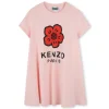 Outlet KENZO KIDS Robe ample avec imprimé ENGLISH ROSE
