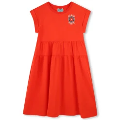 Discount KENZO KIDS Robe avec découpe taille ROUGE VIF