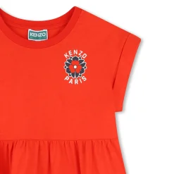 Discount KENZO KIDS Robe avec découpe taille ROUGE VIF