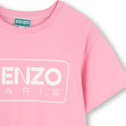 Online KENZO KIDS Robe avec imprimé et volant ROSE FRIANDISE