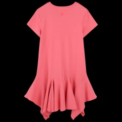 Discount GIVENCHY Robe avec volant asymétrique ROSE SORBET