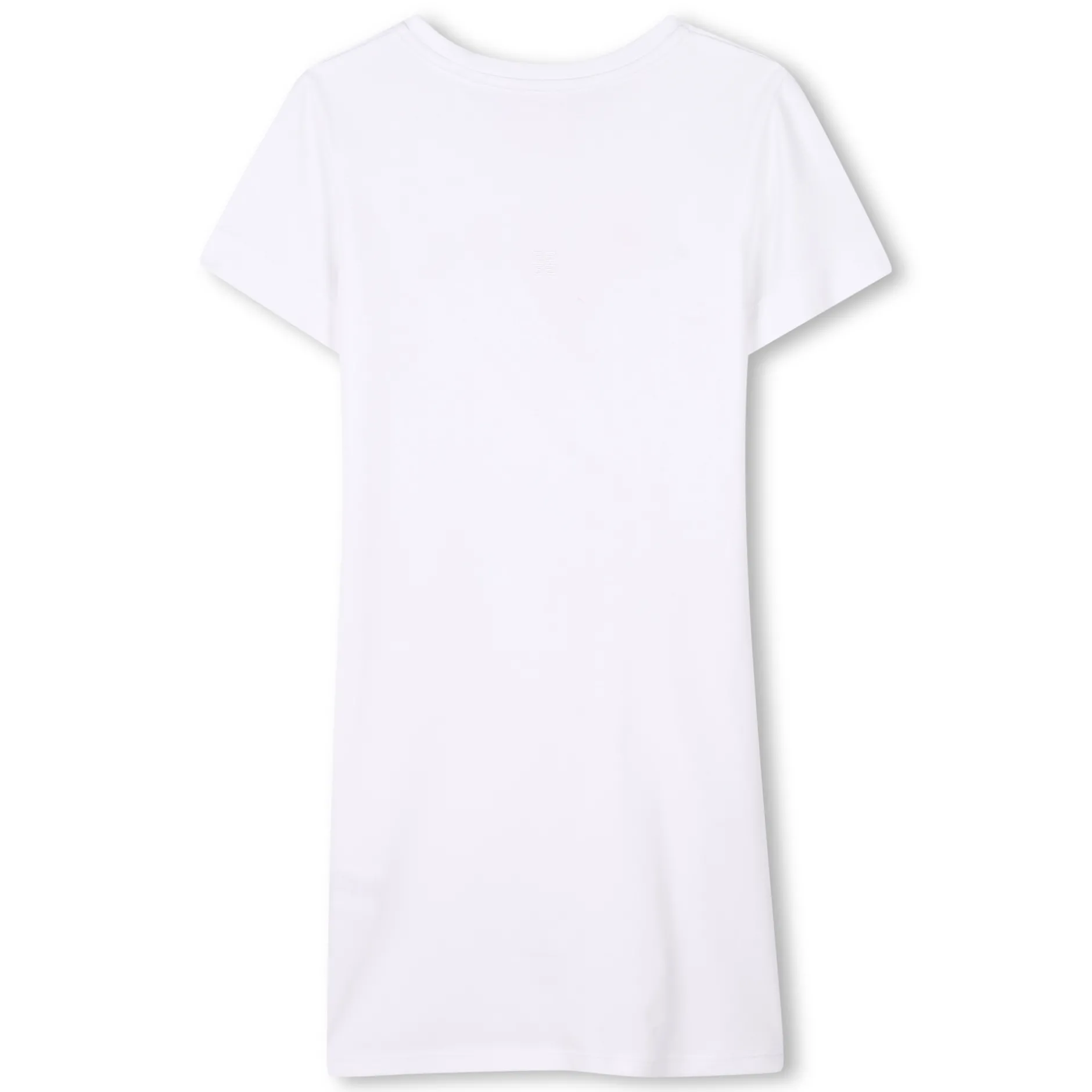 Discount GIVENCHY Robe avec volant effet fleur BLANC
