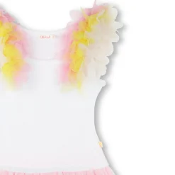 Outlet BILLIEBLUSH Robe bi-matière à bretelles BLANC
