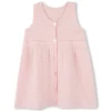 New GIVENCHY Robe boutonnée en tricot MARSHMALLOW
