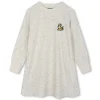 Sale KENZO KIDS Robe brodée ECRU CHINE