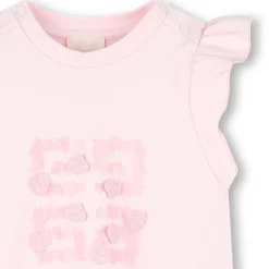 Discount GIVENCHY Robe brodée MARSHMALLOW