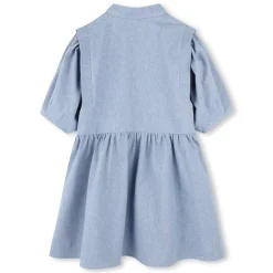 Clearance KENZO KIDS Robe chemise en coton CHAMBRAY